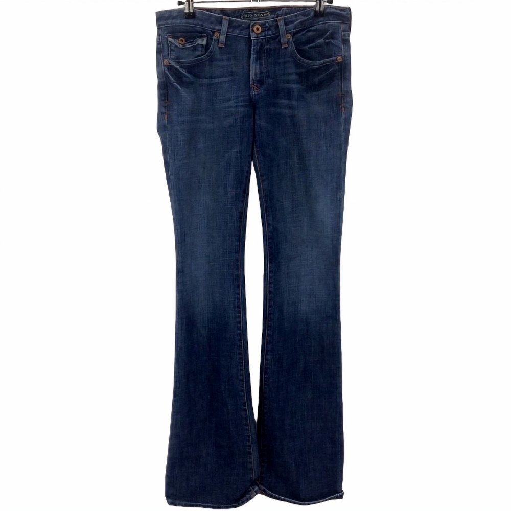 Big‎ Star Cloe Boot Cut Jeans with embroidery pockets